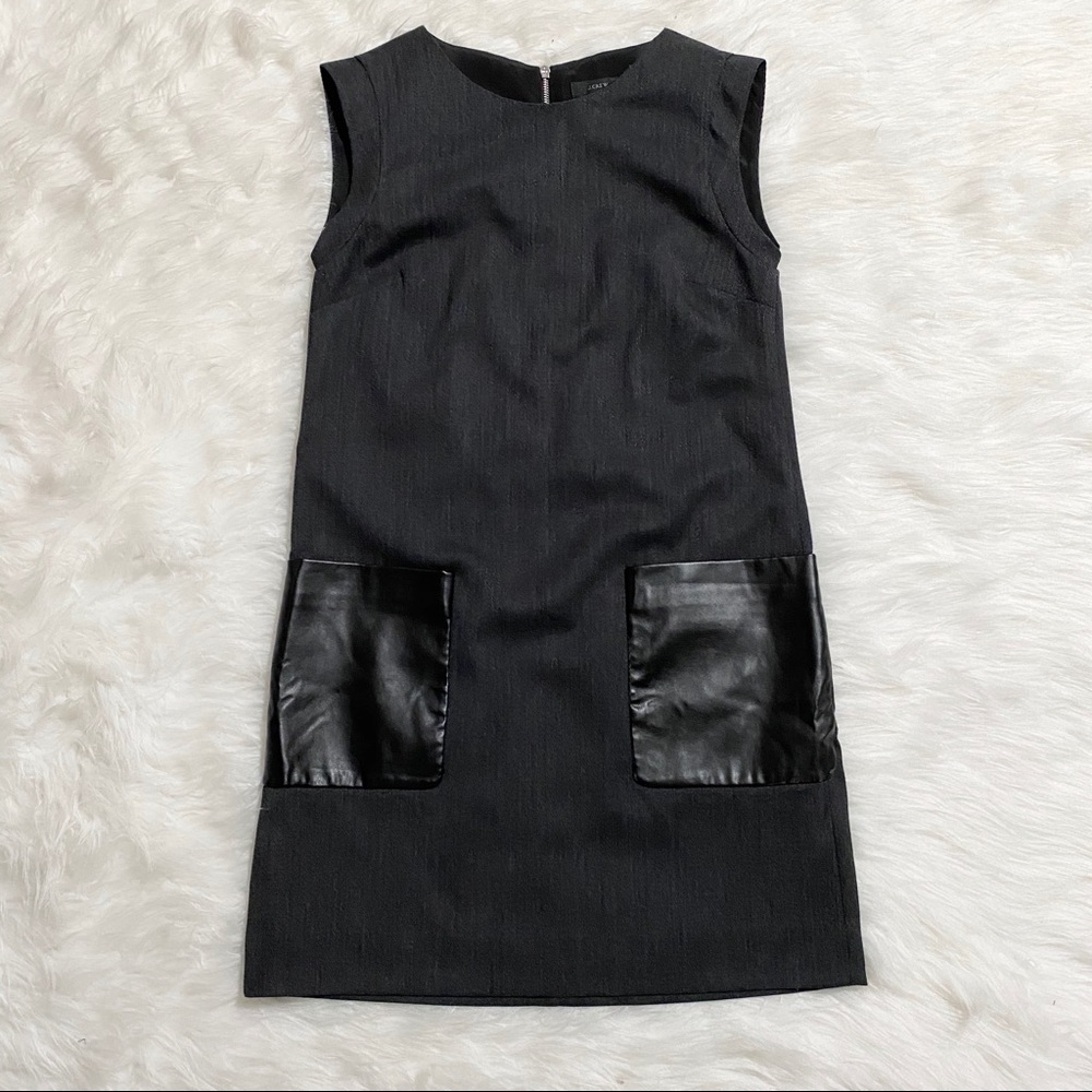 J.CREW Dark Gray Tube Dress - Picture 3 of 10